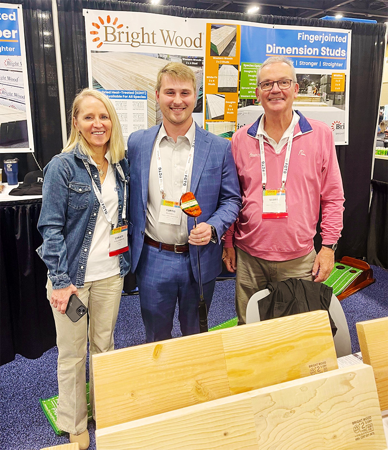 Bright Wood's booth at the 2024 Traders Market