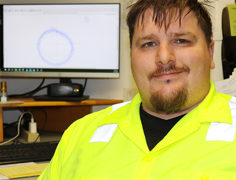 Well done to the Predictive Maintenance Department’s Tyler Sanders for earning his Vibration Analysis, Category 1 certification. Not only that, Tyler passed the final exam in Tennessee with 97 percent.